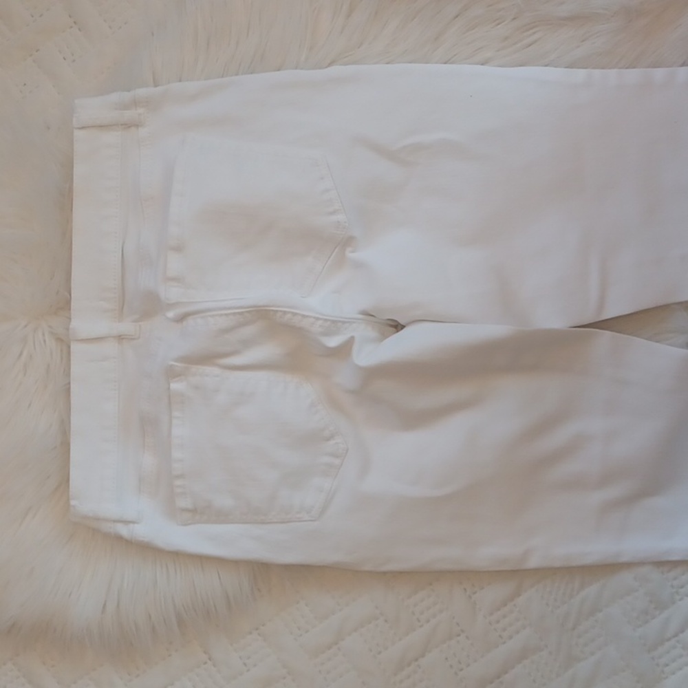 {LOFT} White Skinny Crop Jeans - Picture 3 of 5